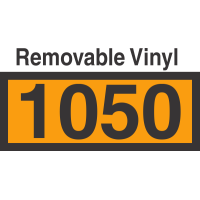 UN1050 Removable Vinyl DOT Orange Panel