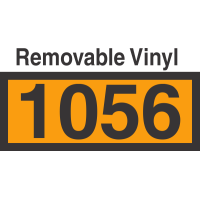 UN1056 Removable Vinyl DOT Orange Panel