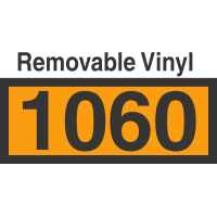 UN1060 Removable Vinyl DOT Orange Panel