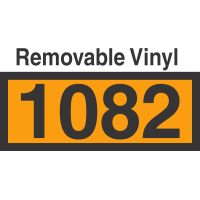 UN1082 Removable Vinyl DOT Orange Panel