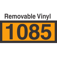 UN1085 Removable Vinyl DOT Orange Panel