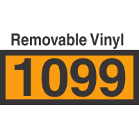 UN1099 Removable Vinyl DOT Orange Panel