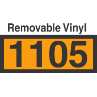 UN1105 Removable Vinyl DOT Orange Panel