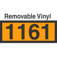 UN1161 Removable Vinyl DOT Orange Panel