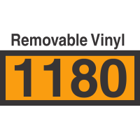 UN1180 Removable Vinyl DOT Orange Panel