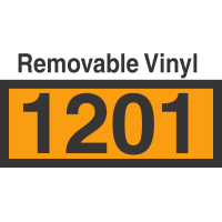 UN1201 Removable Vinyl DOT Orange Panel