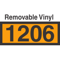 UN1206 Removable Vinyl DOT Orange Panel