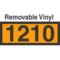 UN1210 Removable Vinyl DOT Orange Panel