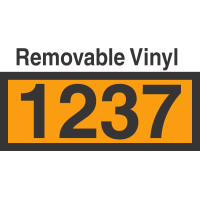 UN1237 Removable Vinyl DOT Orange Panel