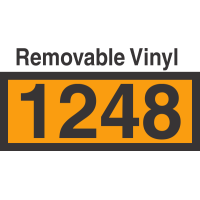 UN1248 Removable Vinyl DOT Orange Panel