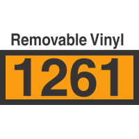 UN1261 Removable Vinyl DOT Orange Panel