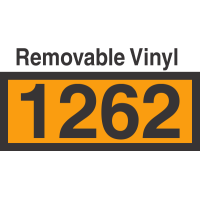 UN1262 Removable Vinyl DOT Orange Panel