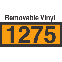 UN1275 Removable Vinyl DOT Orange Panel