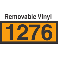 UN1276 Removable Vinyl DOT Orange Panel