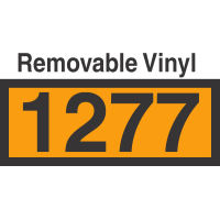 UN1277 Removable Vinyl DOT Orange Panel