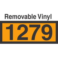 UN1279 Removable Vinyl DOT Orange Panel