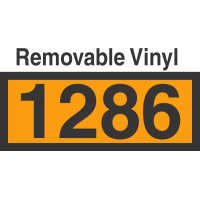 UN1286 Removable Vinyl DOT Orange Panel