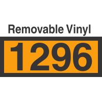 UN1296 Removable Vinyl DOT Orange Panel