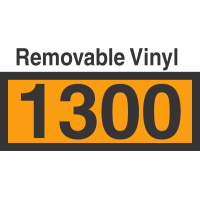 UN1300 Removable Vinyl DOT Orange Panel