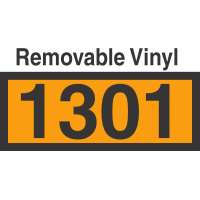 UN1301 Removable Vinyl DOT Orange Panel