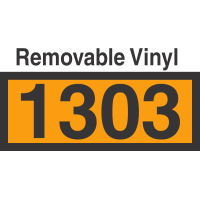 UN1303 Removable Vinyl DOT Orange Panel