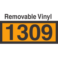 UN1309 Removable Vinyl DOT Orange Panel