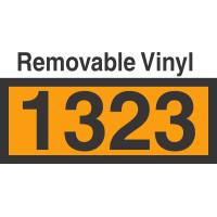 UN1323 Removable Vinyl DOT Orange Panel