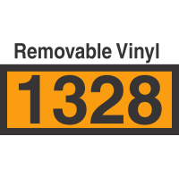 UN1328 Removable Vinyl DOT Orange Panel