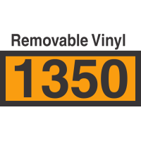 UN1350 Removable Vinyl DOT Orange Panel