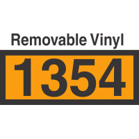 UN1354 Removable Vinyl DOT Orange Panel