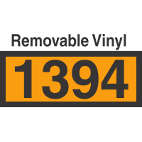 UN1394 Removable Vinyl DOT Orange Panel