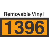 UN1396 Removable Vinyl DOT Orange Panel