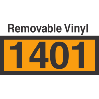 UN1401 Removable Vinyl DOT Orange Panel