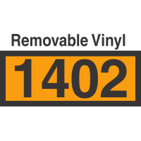 UN1402 Removable Vinyl DOT Orange Panel