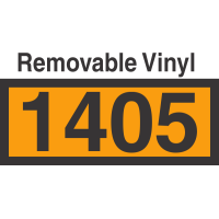 UN1405 Removable Vinyl DOT Orange Panel