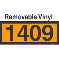 UN1409 Removable Vinyl DOT Orange Panel