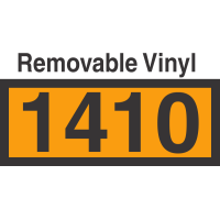 UN1410 Removable Vinyl DOT Orange Panel