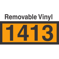 UN1413 Removable Vinyl DOT Orange Panel