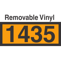 UN1435 Removable Vinyl DOT Orange Panel