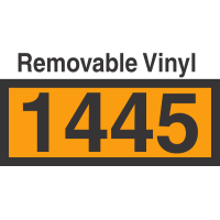 UN1445 Removable Vinyl DOT Orange Panel