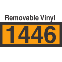 UN1446 Removable Vinyl DOT Orange Panel