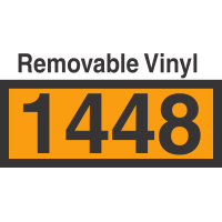 UN1448 Removable Vinyl DOT Orange Panel