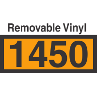 UN1450 Removable Vinyl DOT Orange Panel