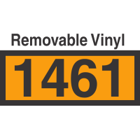 UN1461 Removable Vinyl DOT Orange Panel