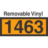 UN1463 Removable Vinyl DOT Orange Panel