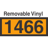 UN1466 Removable Vinyl DOT Orange Panel