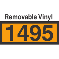 UN1495 Removable Vinyl DOT Orange Panel