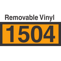 UN1504 Removable Vinyl DOT Orange Panel