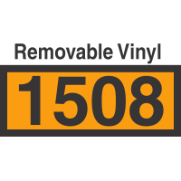 UN1508 Removable Vinyl DOT Orange Panel