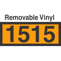 UN1515 Removable Vinyl DOT Orange Panel